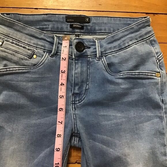 st Amsterdam jeans Pacey light sateen skinny low to medium waist soft size 27 - Picture 6 of 10
